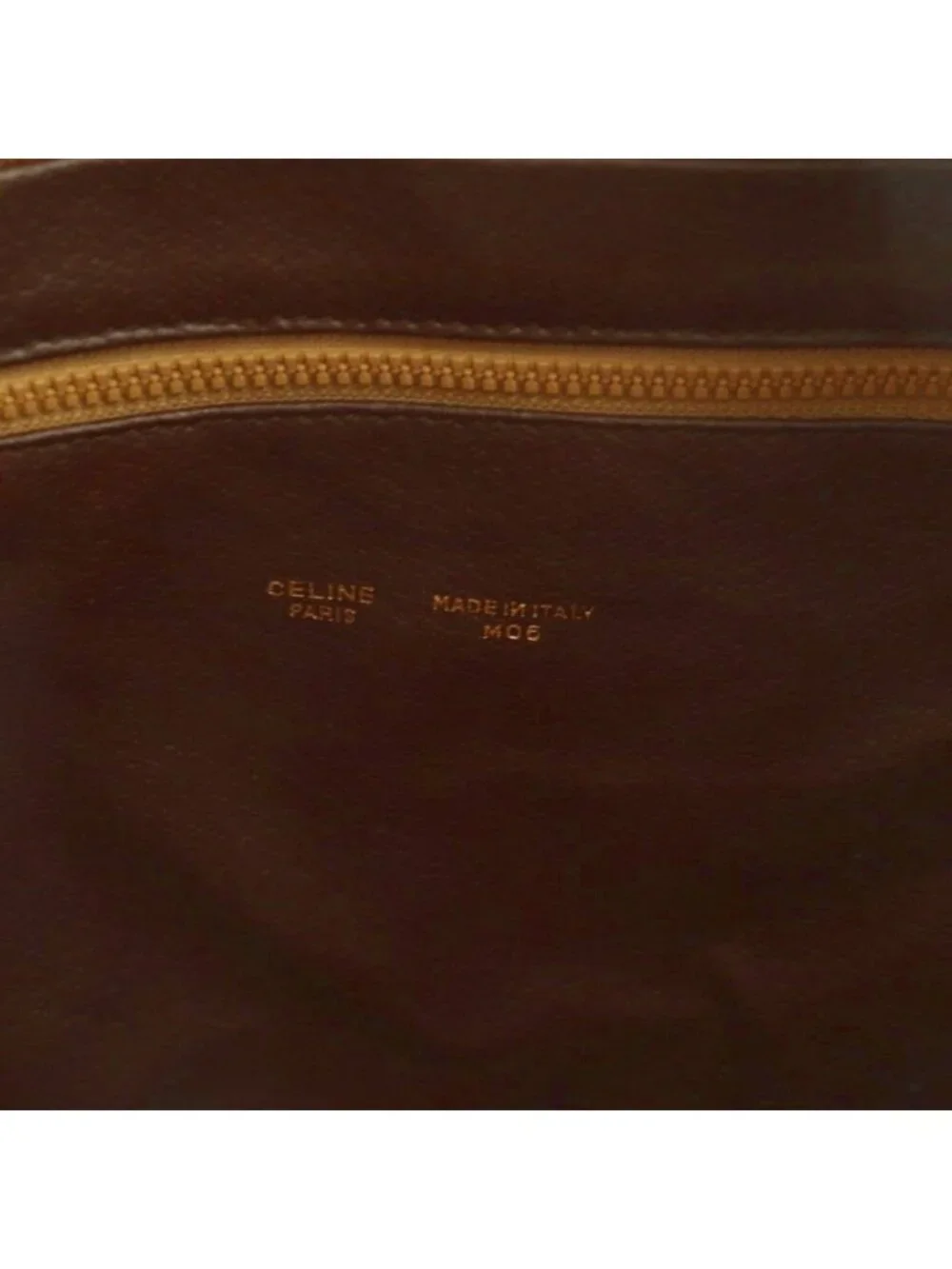 Celine Boston Bag Macadam Pattern Brown - Picture 7 of 8